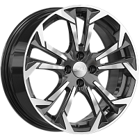 Литые диски ДУНАЙ (КЛ364) 7.000xR17 4x100 DIA60.1 ET43 алмаз для Nissan March