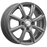Литые диски МОНАКО (КЛ185) 5.500xR14 4x100 DIA67.1 ET43 графит для Chevrolet