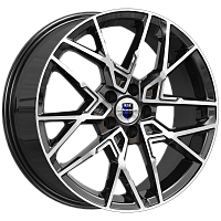 Литые диски Вудроф (КС1044) 7.000xR18 5x108 DIA65.1 ET36 алмаз черный для Omoda
