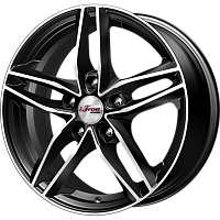 Литые диски Moskva (КС689) 6.500xR16 5x112 DIA57.1 ET46 Блэк Джек для Skoda Octavia