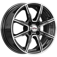 Литые диски Майами лайт (КС1029) 5.500xR14 4x98 DIA58.5 ET35 Блэк Джек для Lada 2110 Sedan