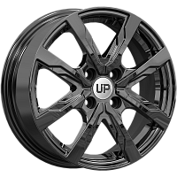 Литые диски Up122 (КС1092) 6.000xR15 4x100 DIA67.1 ET45 New Black для Renault