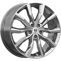 Литые диски Портер (КС906) 7.500xR18 5x108 DIA60.1 ET47 дарк платинум Литые диски Портер (КС906) 7.500xR18 5x108 DIA60.1 ET47 дарк платинум