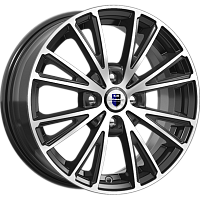 Литые диски Меандр (КС888) 6.000xR15 4x100 DIA67.1 ET45 алмаз черный SK для Renault Logan Литые диски Меандр (КС888) 6.000xR15 4x100 DIA67.1 ET45 алмаз черный SK для Renault Logan