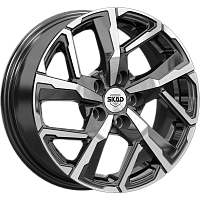 Литые диски СМОЛВУД (КЛ1200) 6.000xR15 5x114.3 DIA67.1 ET46 алмаз для Honda