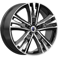 Литые диски Атлас (КС661М) 8.500xR20 5x114.3 DIA56.1 ET52 алмаз черный для Subaru Tribeca Литые диски Атлас (КС661М) 8.500xR20 5x114.3 DIA56.1 ET52 алмаз черный для Subaru Tribeca