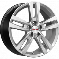 Литые диски Rassvet (КС868) 6.500xR16 5x100 DIA67.1 ET38 сильвер SK для ГАЗ Volga Siber