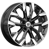Литые диски Морейн (КС1046) 6.500xR17 5x112 DIA66.6 ET38 алмаз черный для Infiniti