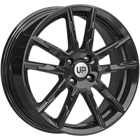 Литые диски Up107 (КС993) 6.500xR17 4x98 DIA58.5 ET35 New Black для Lada 2171 Priora Wagon Литые диски Up107 (КС993) 6.500xR17 4x98 DIA58.5 ET35 New Black для Lada 2171 Priora Wagon