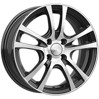 Литые диски ДЕЛИ (КЛ300) 6.000xR15 4x100 DIA60.1 ET40 алмаз для Renault Clio