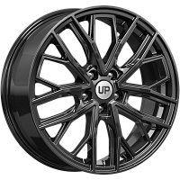 Литые диски Up109 (КС990) 7.000xR18 5x114.3 DIA60.1 ET35 New Black для Toyota Corolla Verso