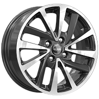 Литые диски КС899 (ZV 15_Logan) (КС899) 6.000xR15 4x100 DIA60.1 ET40 алмаз черный для Renault Logan Литые диски КС899 (ZV 15_Logan) (КС899) 6.000xR15 4x100 DIA60.1 ET40 алмаз черный для Renault Logan