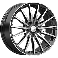 Литые диски Up128 (КС1085) 7.500xR18 5x112 DIA66.6 ET35 New Diamond для Volkswagen T-Roc