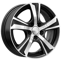 Литые диски КРИТ (КЛ241) 5.500xR14 5x100 DIA57.1 ET38 алмаз