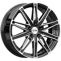 Литые диски Виар (КС1065) 6.500xR17 5x114.3 DIA66.1 ET45 Блэк Джек Литые диски Виар (КС1065) 6.500xR17 5x114.3 DIA66.1 ET45 Блэк Джек