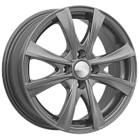 Литые диски МАЛЬТА (КЛ189) 6.000xR15 4x114.3 DIA67.1 ET45 графит для Chery Fora
