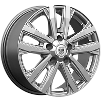 Литые диски Мичиган (КС1107) 8.000xR18 5x130 DIA71.6 ET56 дарк платинум для Audi