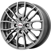 Литые диски Флайт (КС676М) 5.500xR14 4x100 DIA67.1 ET38 Хай вэй для Nissan Ad Van