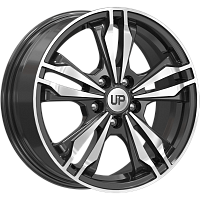 Литые диски Up103 (КС982) 6.500xR16 5x100 DIA57.1 ET38 New Diamond для Volkswagen Polo