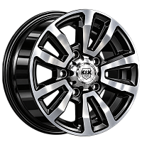 Литые диски Алтай (без колпака) (КС1224) 7.000xR16 5x139.7 DIA98.2 ET35 алмаз черный