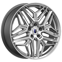 Литые диски Колумб (КС1038) 7.000xR19 5x112 DIA66.6 ET40 дарк платинум для KGM Tivoli