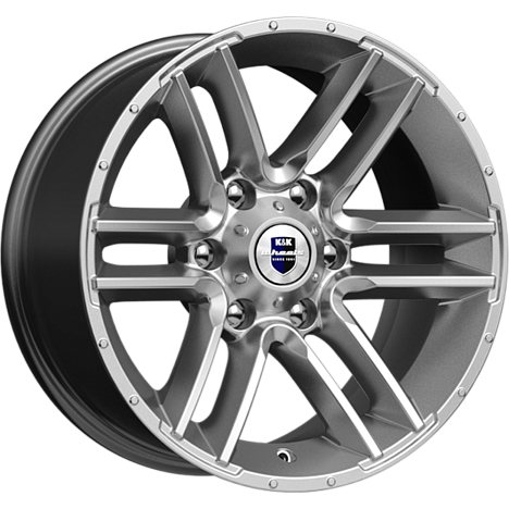 Алгама (КС762) 8.000xR17 6x139.7 DIA106.1 ET-20 дарк платинум