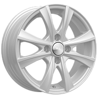 Литые диски МАЛЬТА (КЛ248) 5.500xR14 4x100 DIA67.1 ET38 белый для Ravon