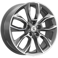 Литые диски КР001 (18_X-Trail T32) (КР001) 7.000xR18 5x114.3 DIA66.1 ET45 Diamond gloss graphite