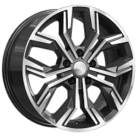 Литые диски АМИАТА (КЛ327) 7.000xR17 5x114.3 DIA66.1 ET35 алмаз