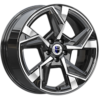 Литые диски Кайан (КС1012) 7.500xR18 5x114.3 DIA67.1 ET33 алмаз черный для FAW Besturn X40