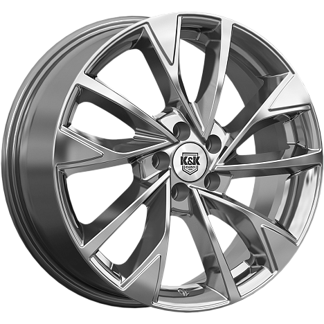 Роквуд (КС900) 7.000xR17 5x110 DIA63.35 ET48.5 дарк платинум