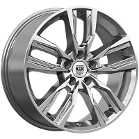 Литые диски Борэй (КС901) 8.000xR18 5x114.3 DIA66.1 ET40 дарк платинум для Infiniti Qx70