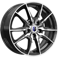 Литые диски Адамар (КС886) 6.500xR16 5x112 DIA66.6 ET38 алмаз черный
