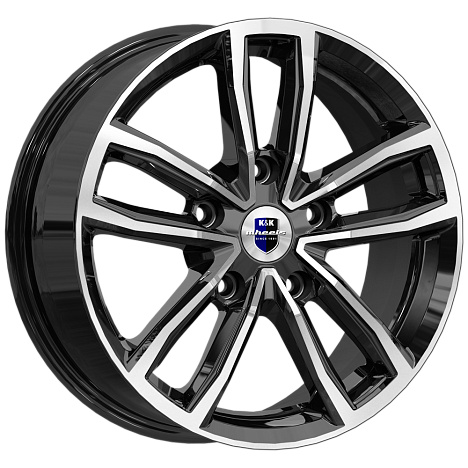 Каланг (КС1086) 6.500xR17 5x114.3 DIA60.1 ET45 алмаз черный Каланг (КС1086) 6.500xR17 5x114.3 DIA60.1 ET45 алмаз черный