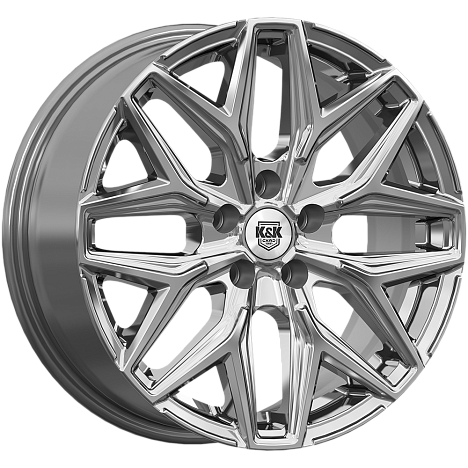 Ариус (КС1187) 7.000xR17 5x108 DIA65.1 ET32 дарк платинум