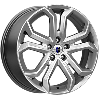 Литые диски Пандора (КС466) 8.500xR19 5x112 DIA66.6 ET48 дарк платинум для Mercedes-Benz Cla-Class