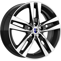 Литые диски Rassvet (КС868) 6.500xR16 5x112 DIA66.6 ET38 алмаз черный SK