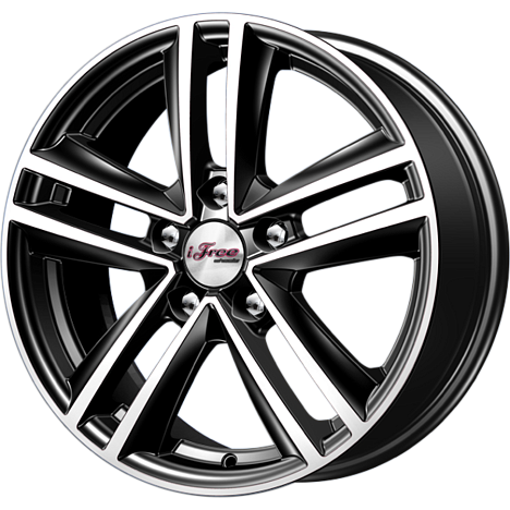 Катар (КС885) 6.500xR16 5x112 DIA57.1 ET46 Блэк Джек Катар (КС885) 6.500xR16 5x112 DIA57.1 ET46 Блэк Джек