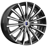 Литые диски Акцент-оригинал (КС641) (КС641) 5.500xR14 4x100 DIA60.1 ET43 алмаз черный Литые диски Акцент-оригинал (КС641) (КС641) 5.500xR14 4x100 DIA60.1 ET43 алмаз черный