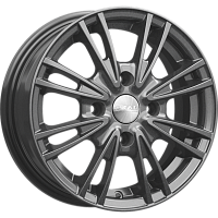 Литые диски ПАНТЕРА (КЛ129) 5.500xR14 4x100 DIA56.6 ET45 графит для Ravon Nexia R3