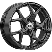 Литые диски Up120 (КС1114) 6.500xR16 5x114.3 DIA67.1 ET38 New Black для Mazda Mx-6