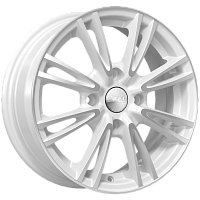 Литые диски ПАНТЕРА (КЛ129) 5.500xR14 4x100 DIA67.1 ET39 алмаз-белый для Suzuki Wagon R