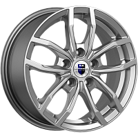 Литые диски Фрост (КС1048) 6.500xR15 5x100 DIA57.1 ET38 дарк платинум для Chrysler Sebring Cabrio