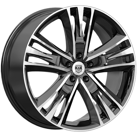Атлас (КС661М) 8.500xR20 5x108 DIA60.1 ET39 алмаз черный Атлас (КС661М) 8.500xR20 5x108 DIA60.1 ET39 алмаз черный