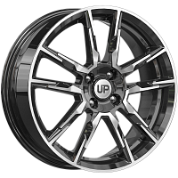 Литые диски Up107 (КС993) 6.500xR17 4x100 DIA60.1 ET43 New Diamond для Renault Megane