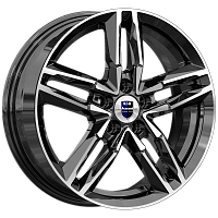 Литые диски Sayan-оригинал (КС731М) (КС731М) 6.000xR16 5x112 DIA57.1 ET48 алмаз черный для Audi A3 Sportback