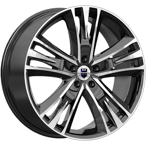 Атлас (КС661М) 8.500xR20 5x114.3 DIA66.6 ET40 алмаз черный Атлас (КС661М) 8.500xR20 5x114.3 DIA66.6 ET40 алмаз черный
