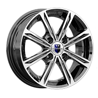 Литые диски Флэш (КС710) 5.000xR13 4x108 DIA67.1 ET40 алмаз черный Литые диски Флэш (КС710) 5.000xR13 4x108 DIA67.1 ET40 алмаз черный