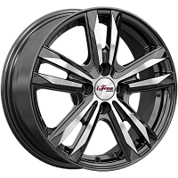 Литые диски Маскот (КС870) 6.000xR15 4x100 DIA67.1 ET45 Блэк Джек для Honda Insight Литые диски Маскот (КС870) 6.000xR15 4x100 DIA67.1 ET45 Блэк Джек для Honda Insight