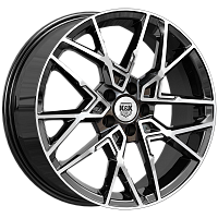 Литые диски Вудроф (КС1044) 7.000xR18 5x108 DIA65.1 ET36 алмаз черный для Dongfeng